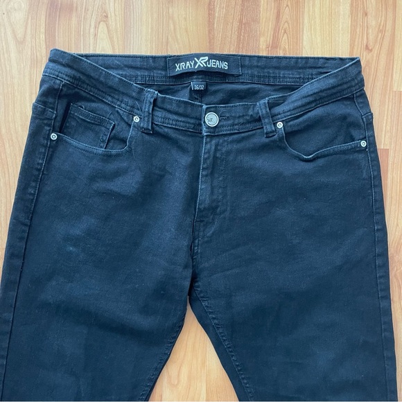 X-RAY Mens Slim Fit Stretch Jeans Size 36”x32” - Picture 7 of 10